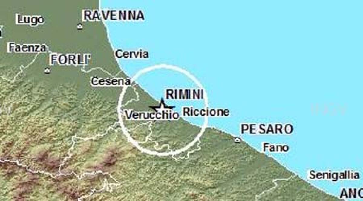 Lieve scossa di terremoto a Rimini - 