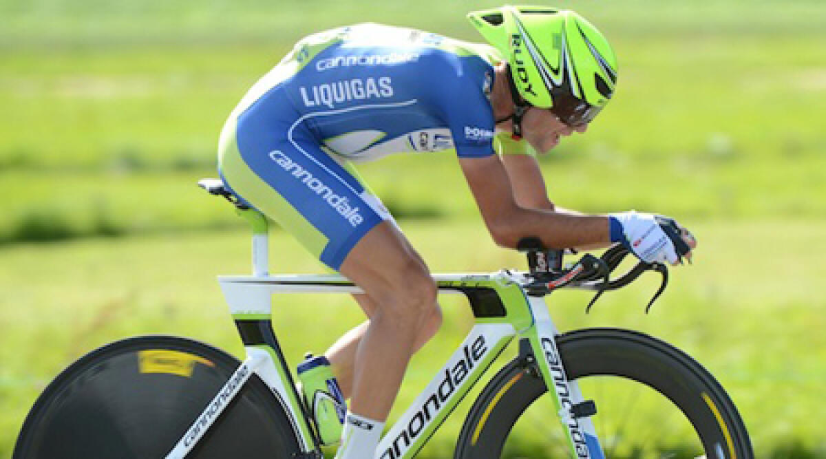 Giro d'Italia: Dowsett vince la cronometro di Gabicce, Nibali in maglia rosa -