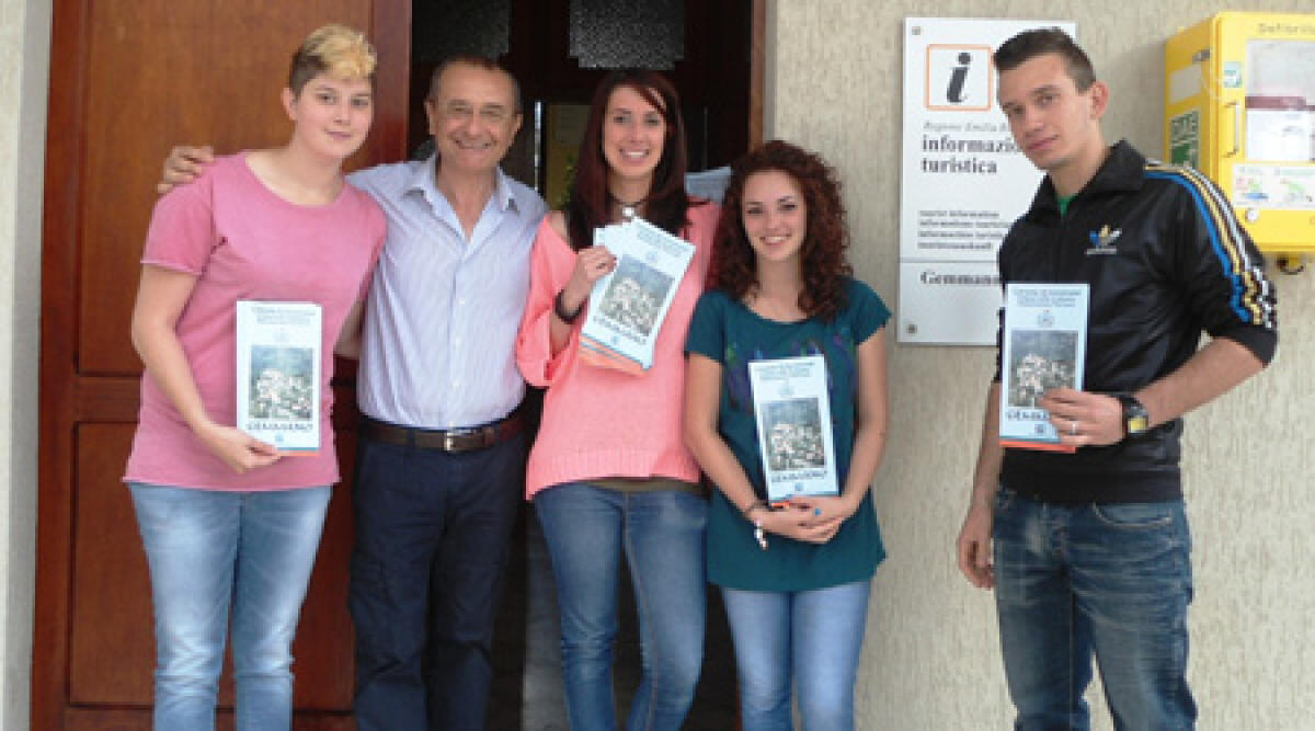 Quattro ragazzi per promuovere Gemmano - 