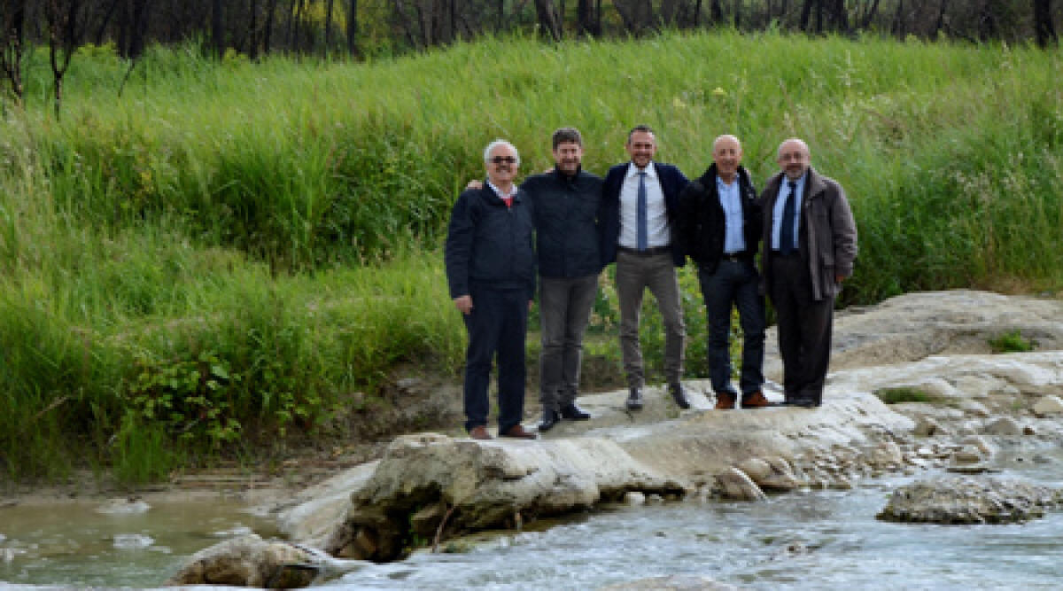 Pista ciclabile, aree gioco, spazi pic-nic: nuova vita lungo il fiume Conca -