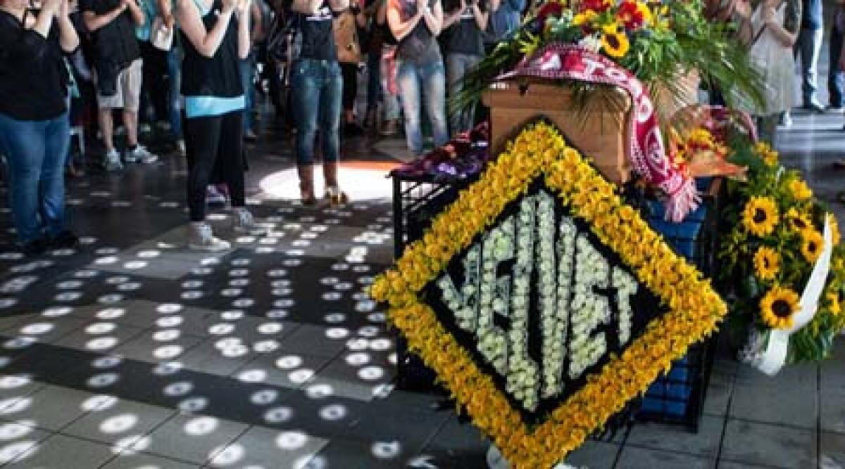 Al Velvet l'ultimo saluto a Thomas Balsamini - 