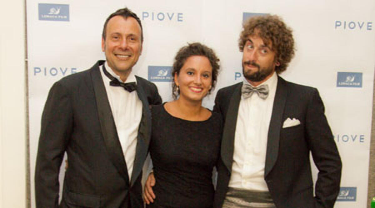 Pennabilli, grande successo al cinema Gambrinus per la prima del corto Piove - 