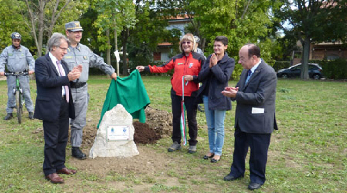 Rimini: un cippo per ricordare la fondazione del Club Alpino Italiano e della Forestale - 