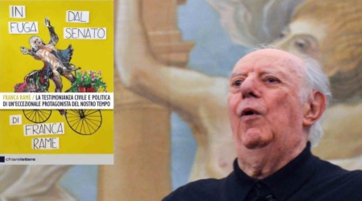 Intervista a Dario Fo, in scena a San Marino con "In fuga dal Senato" -