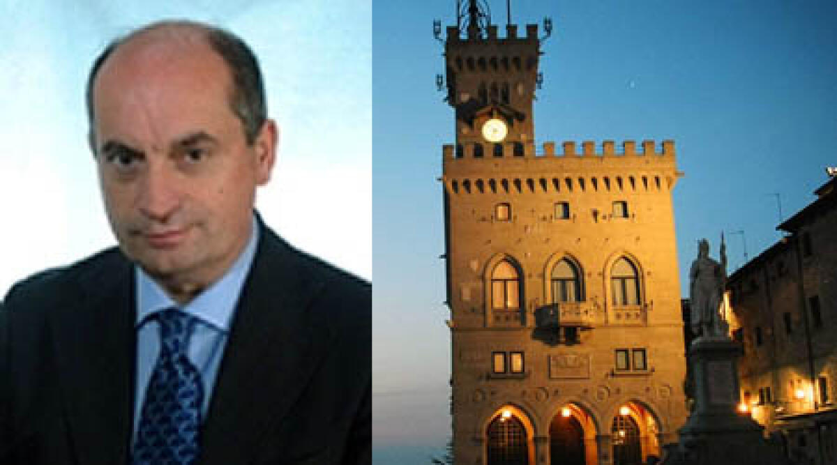 San Marino, interrogatorio per ex ministro Podeschi - 