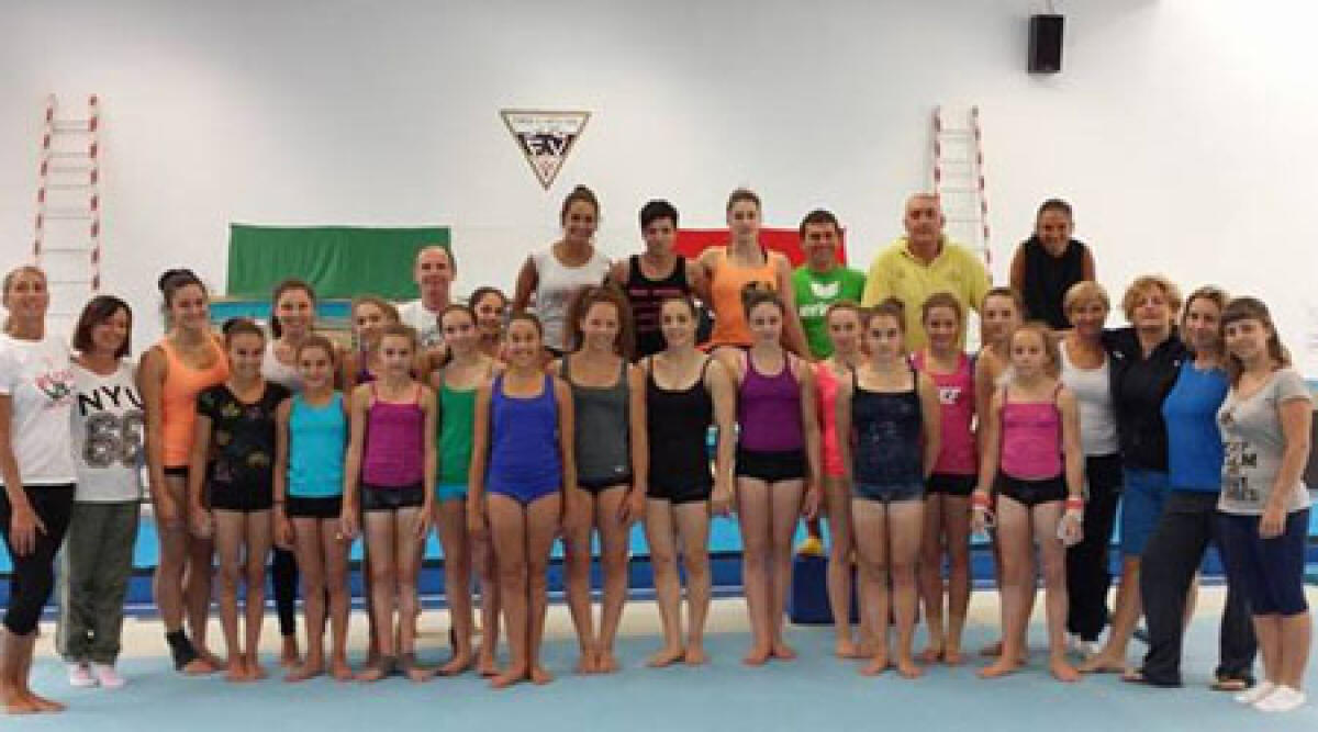 La riminese Chiara Bezzi a raduno nazionale delle pi&ugrave; promettenti ginnaste - 