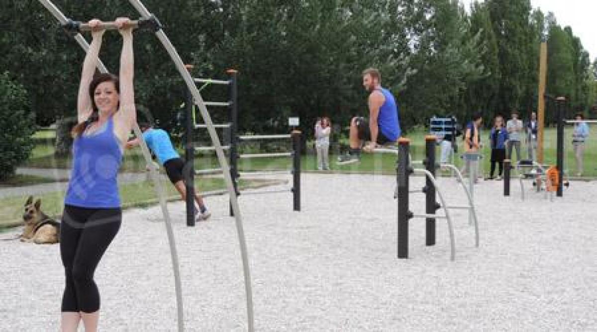Foto: ecco la palestra all'aperto del Parco del Gelso di Bellaria - 