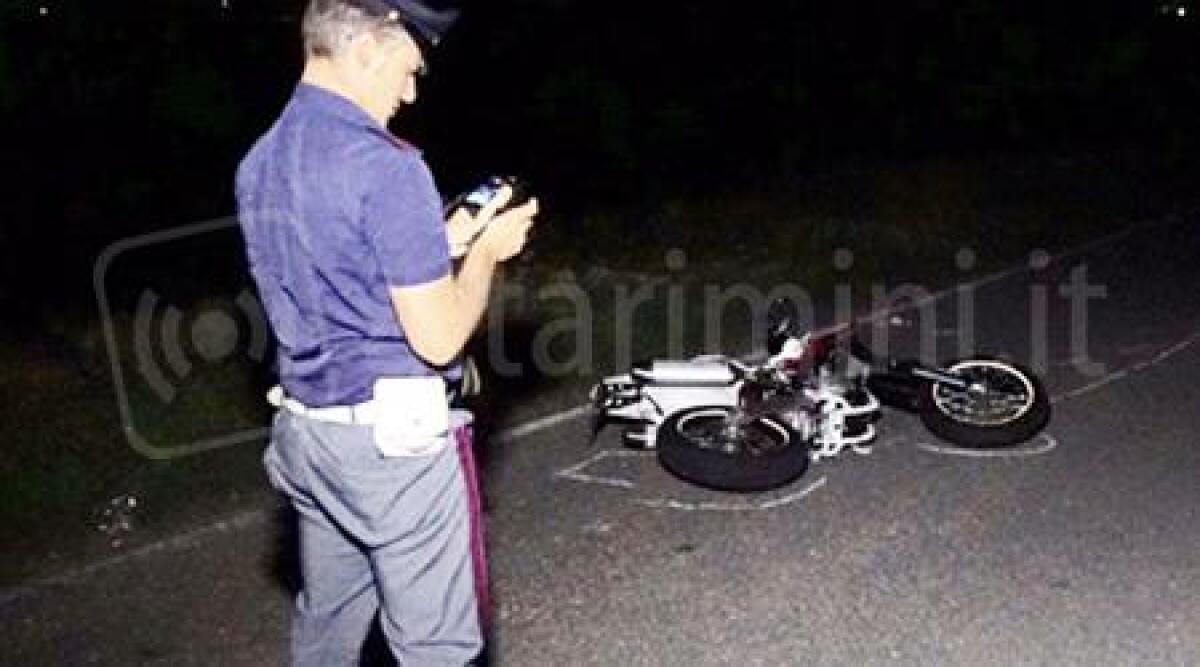 Incidente moto-bici, identificato il cadavere: è danese residente a Santarcangelo -