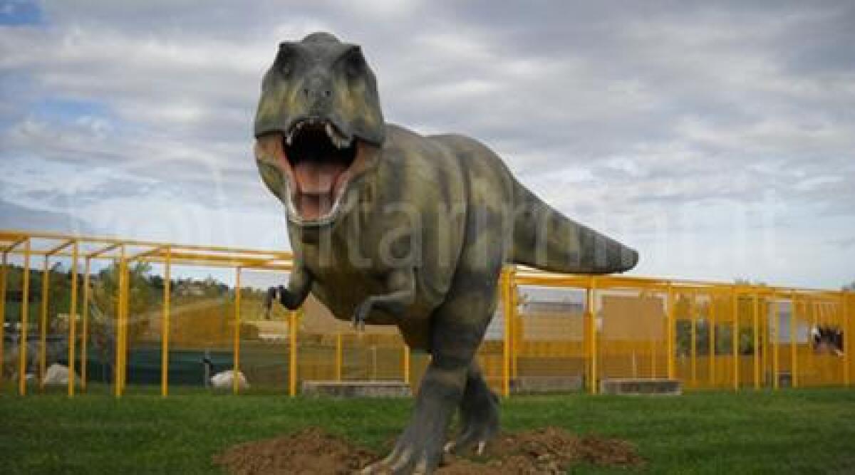 I dinosauri sono tornati e hanno invaso il Parco della Cava di Poggio Torriana -