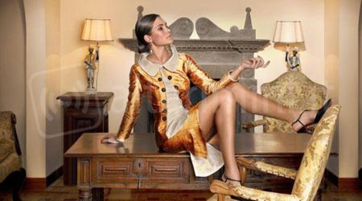 Mercoledì sfilata di modelle a Riccione, la Perla Verde strega la stilista Porscia Yeganeh -