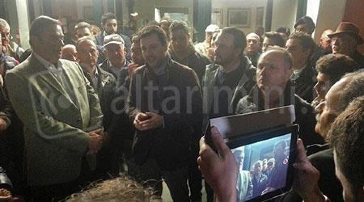 Salvini (Lega) visita l'ospedale Novafeltria: 'va difeso, paesi troppo distanti da Rimini' -