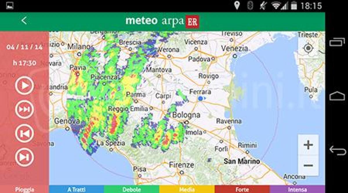 Meteo: una nuova App gratuita di Arpa, previsioni e dettagli fino a tre giorni - 