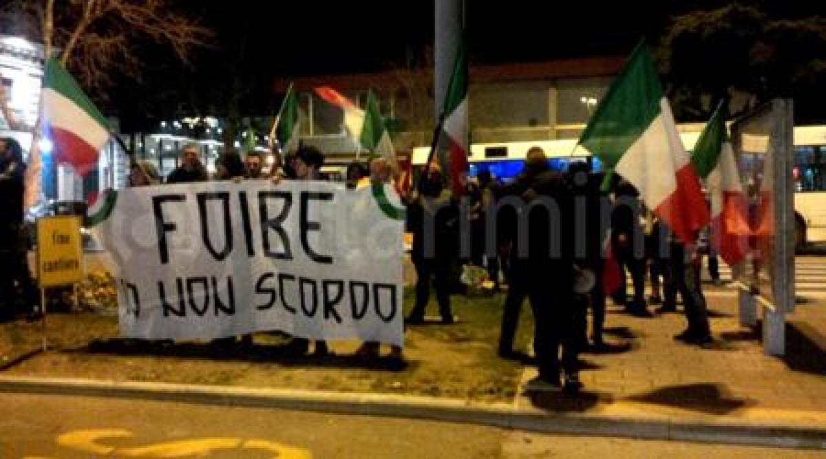 Forza Nuova Rimini denuncia: sbandati e degrado al parco per le vittime delle foibe - 