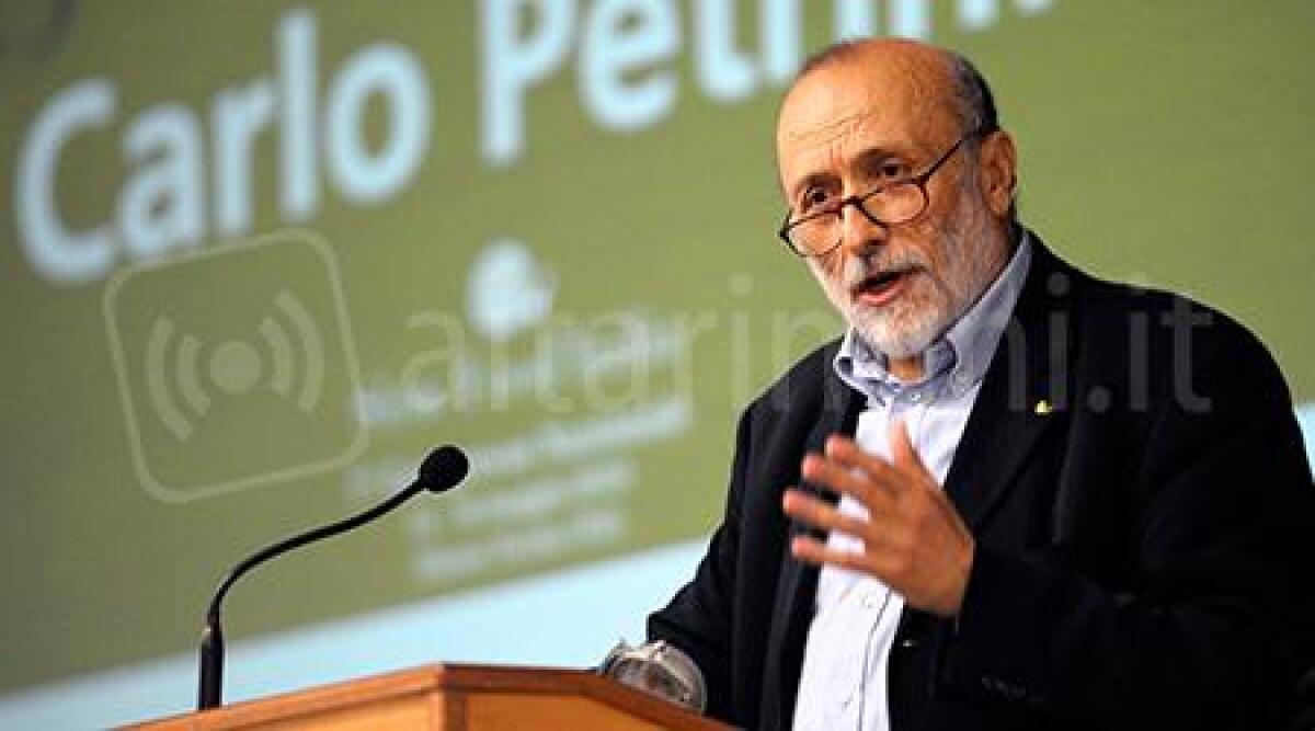 La cittadinanza onoraria di San Leo al famoso gastronomo e scrittore Carlo Petrini - 