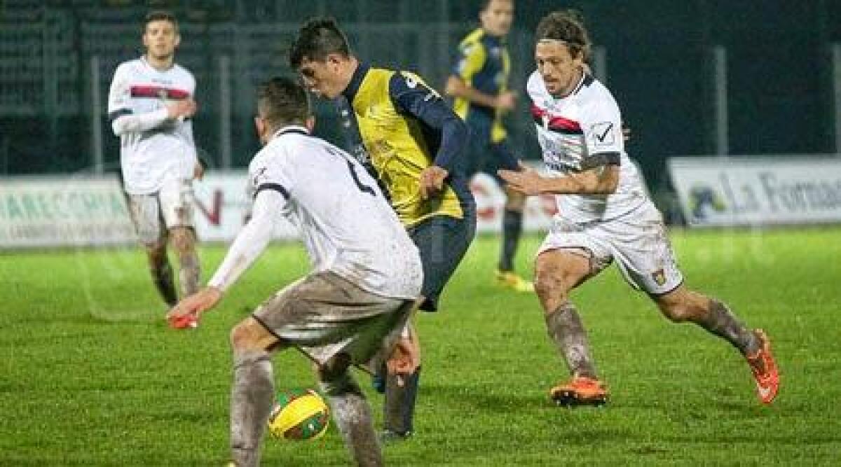 Lega Pro: Gubbio Santarcangelo, il pari è di rigore. Loviso risponde a Guidone -