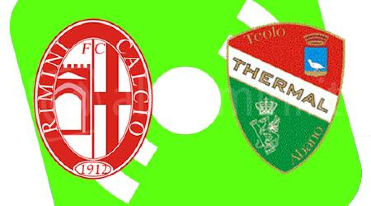 Calcio: diretta testuale Rimini - Thermal Abano, con i 3 punti biancorossi promossi -