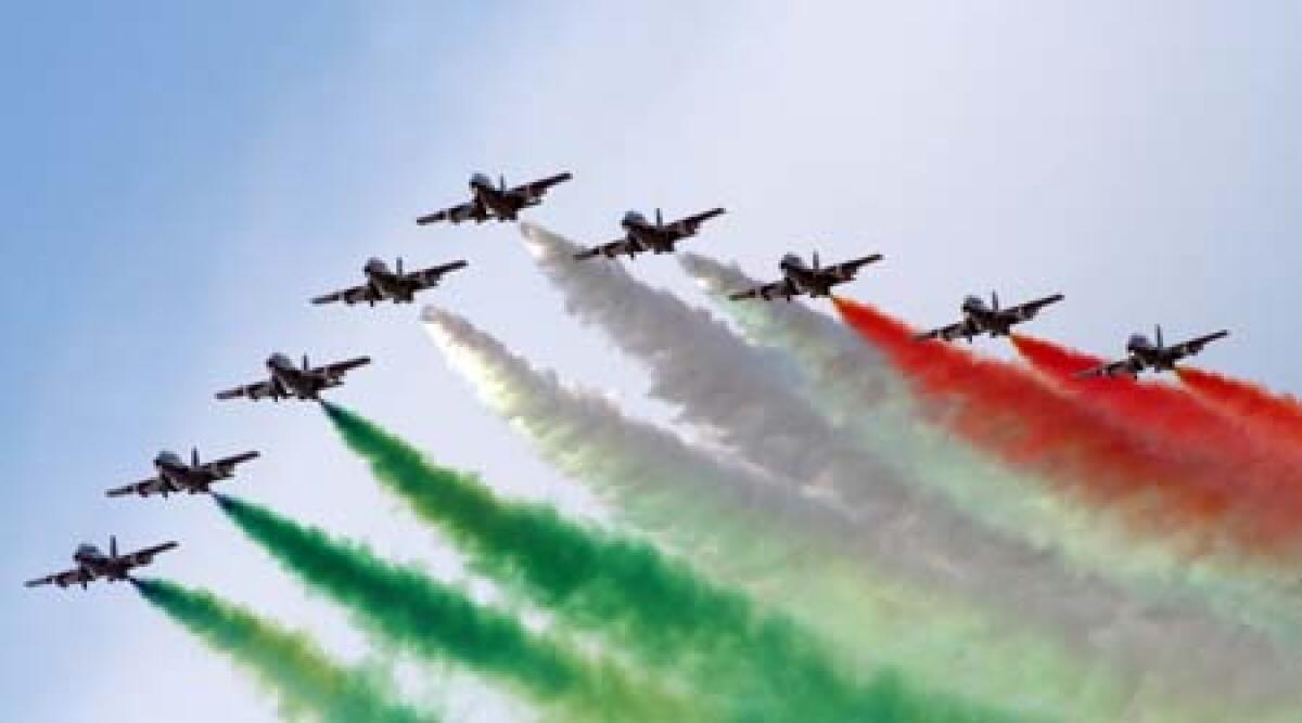 Le Frecce Tricolori tornano sul cielo di Bellaria Igea Marina il 7 giugno, tutti col naso all'ins&ugrave; - 