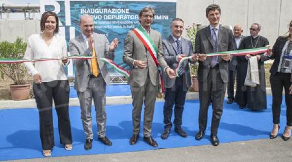 Inaugurato nuovo depuratore di Rimini, nel 2020 scarichi a mare eliminati - 