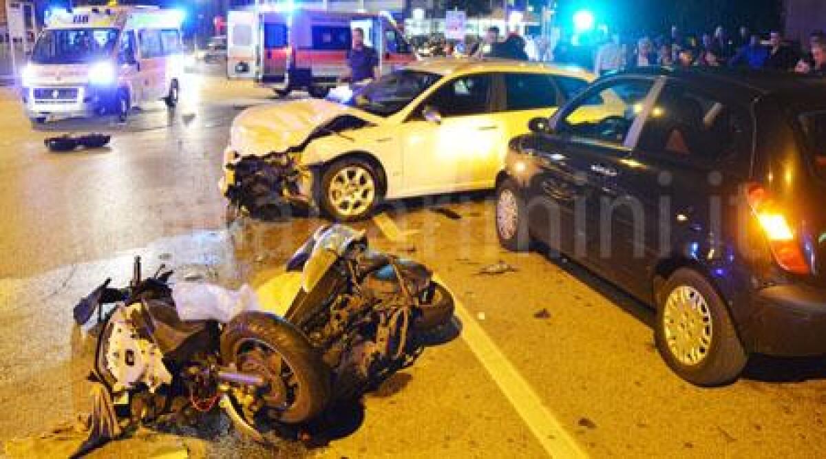 Rimini, calano gli incidenti stradali: sabato giorno nero, crescono i pirati della strada - 