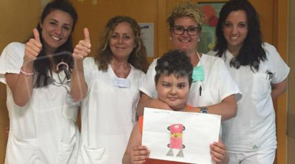 Alla Karatella Race di Coriano un mezzo speciale, disegnato dal piccolo Alex Sassone -