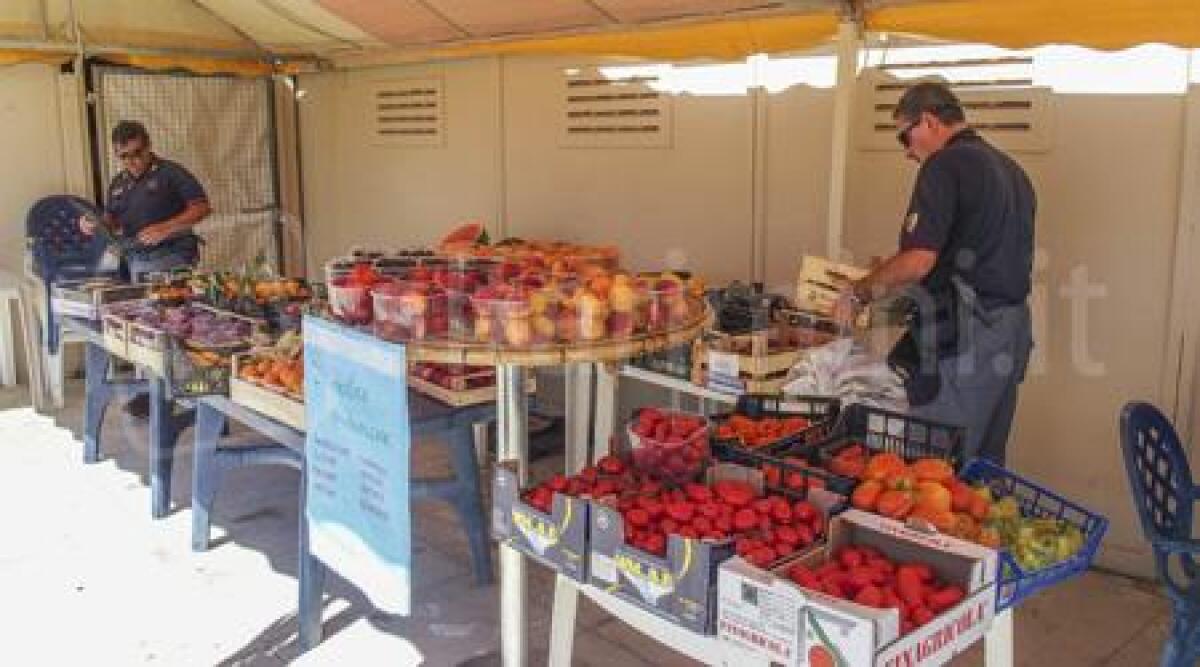 Chiosco abusivo sulla spiaggia per vendere frutta e verdura, nei guai 57enne riminese -