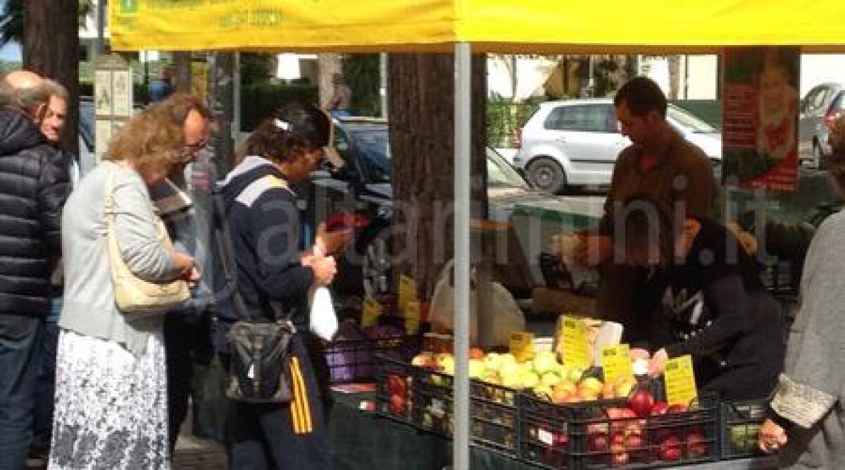 Rimini, mercato di frutta e verdura al mare: non manca la piada, la regina della tavola - 