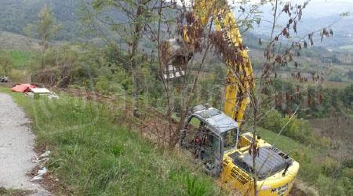 San Leo: iniziati lavori di messa in sicurezza strada castello di Montemaggio-Maiano -