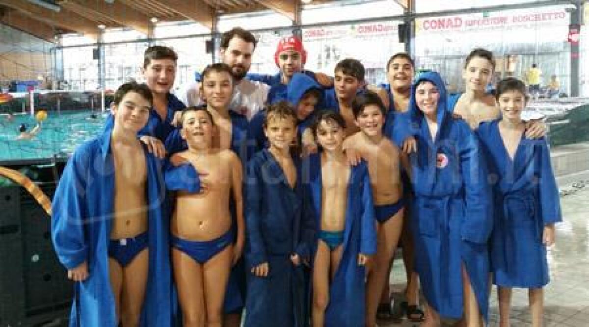 Pallanuoto U13, Tisanoreica Riccione in gran forma sbanca Valmar Novafeltria 28 - 0 - 
