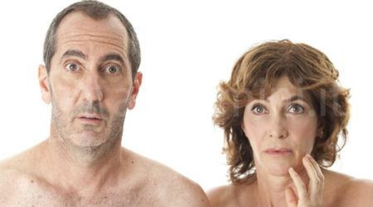 Maria Amelia Monti e Paolo Calabresi "Nudi e Crudi" al Novelli di Rimini -