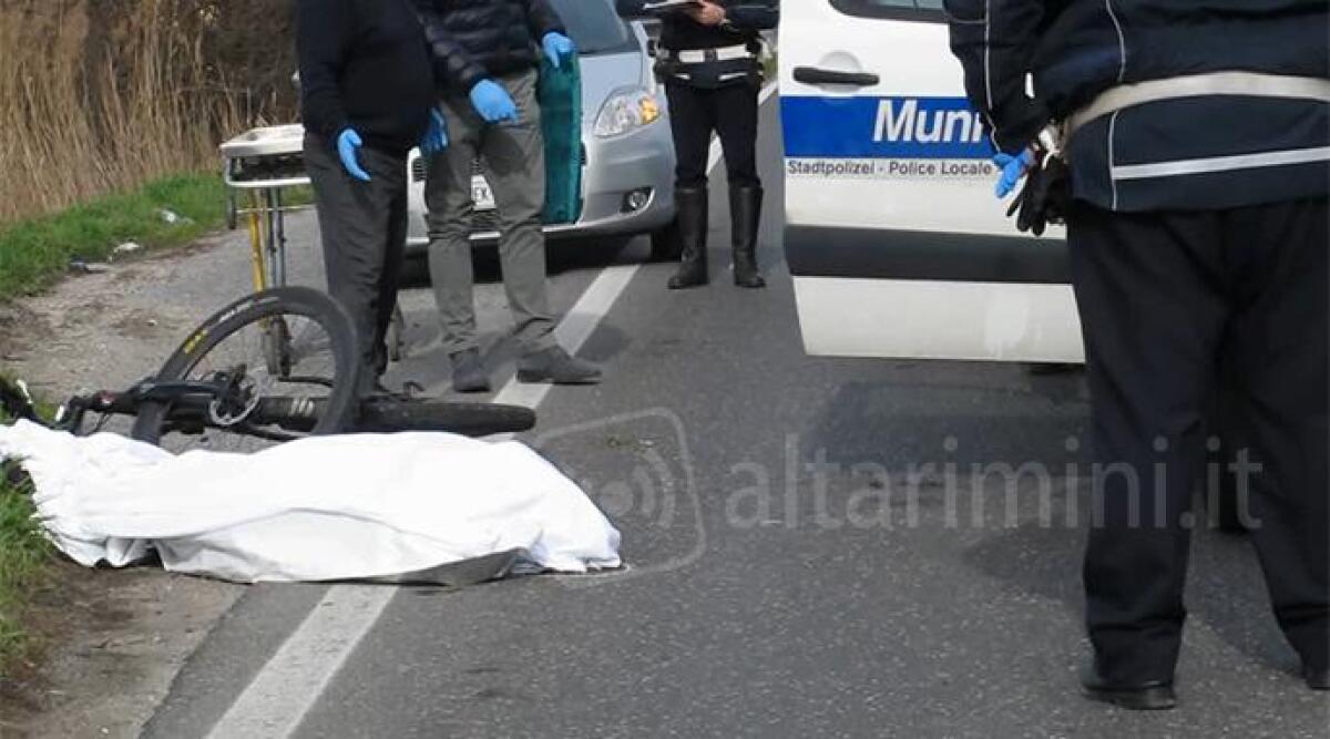Si chiamava Pasquale Di Bonaventura il ciclista investito domenica, funerali non ancora fissati - 