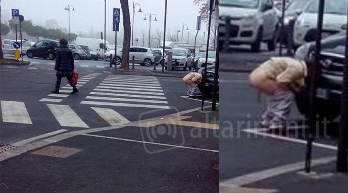 Degrado a Rimini, persona fa i bisogni in strada al Borgo San Giuliano: polemica nel web - 