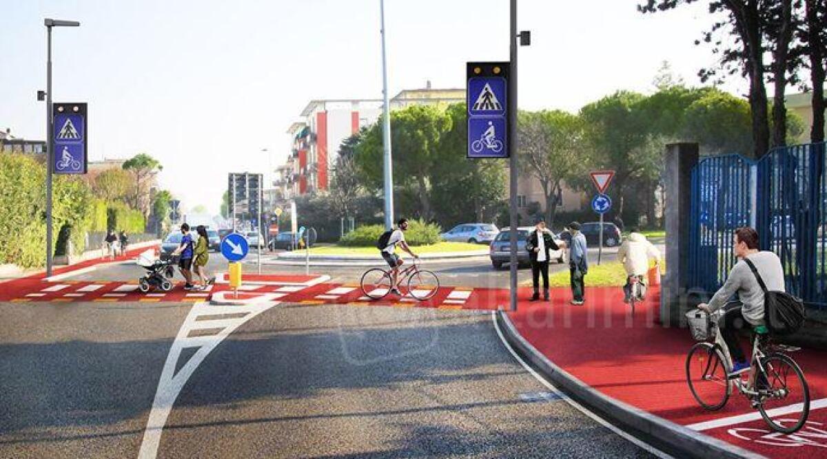 Ciclabile via Marecchiese e attraversamento pedonale, luned&igrave; 14 marzo partono i lavori a Rimini - 
