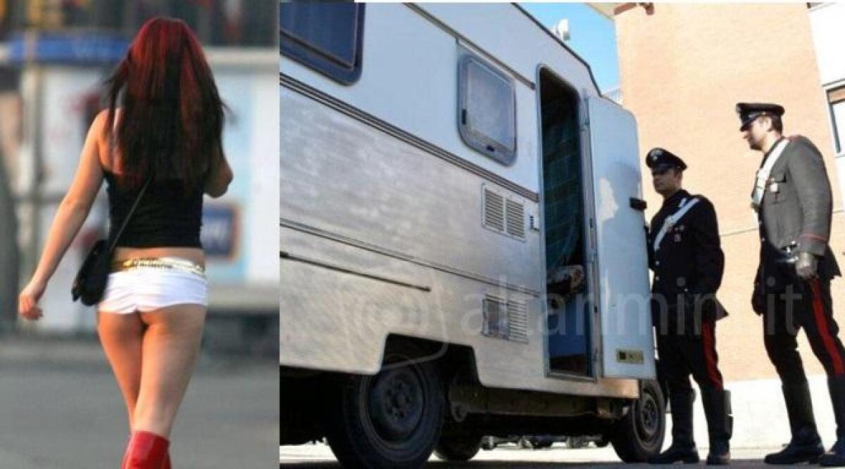 VIDEO: chiude il 'camper del sesso' di Miramare, lì gli incontri con le prostitute. Maxi retata, 6 arresti -
