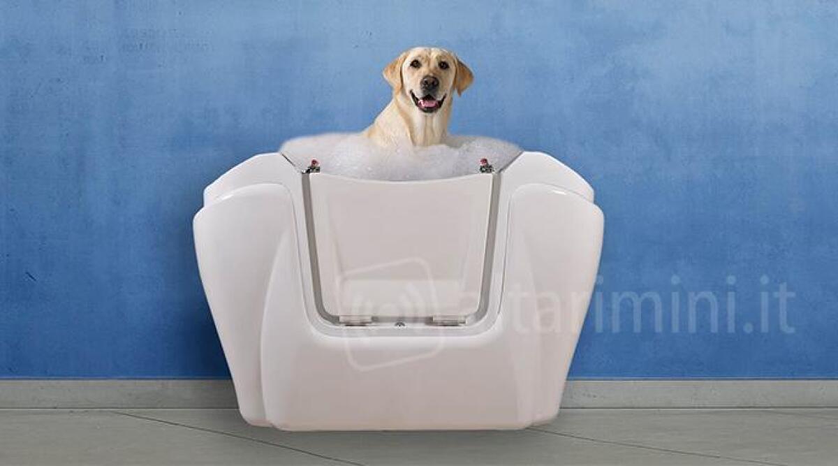 Azienda di Riccione lancia la vasca idromassaggio riservata a cani e gatti, dotate di tre velocit&agrave; - 
