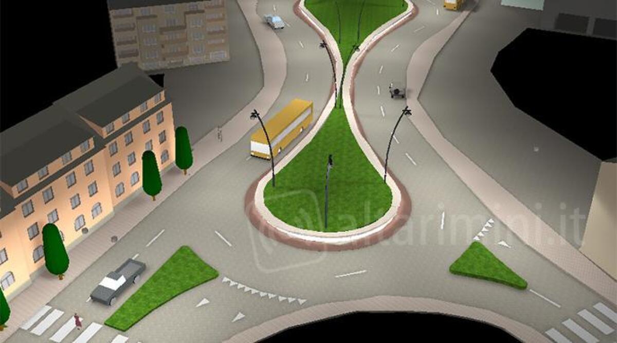Rimini, via libera al progetto nuova rotatoria tra via della Repubblica e via Flaminia Conca - 