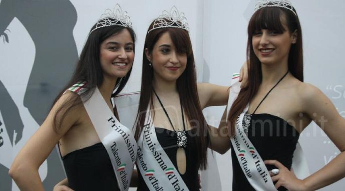 Silvia, Sofia e Daniela: bellezze riminesi alla finale nazionale di 'Primissima talento d'Italia' -