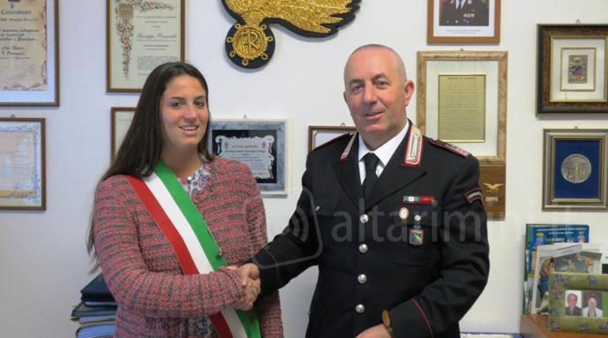 25 anni in servizio a Santarcangelo, saluto del Sindaco al Luogotenente Carabinieri Pizzarelli -