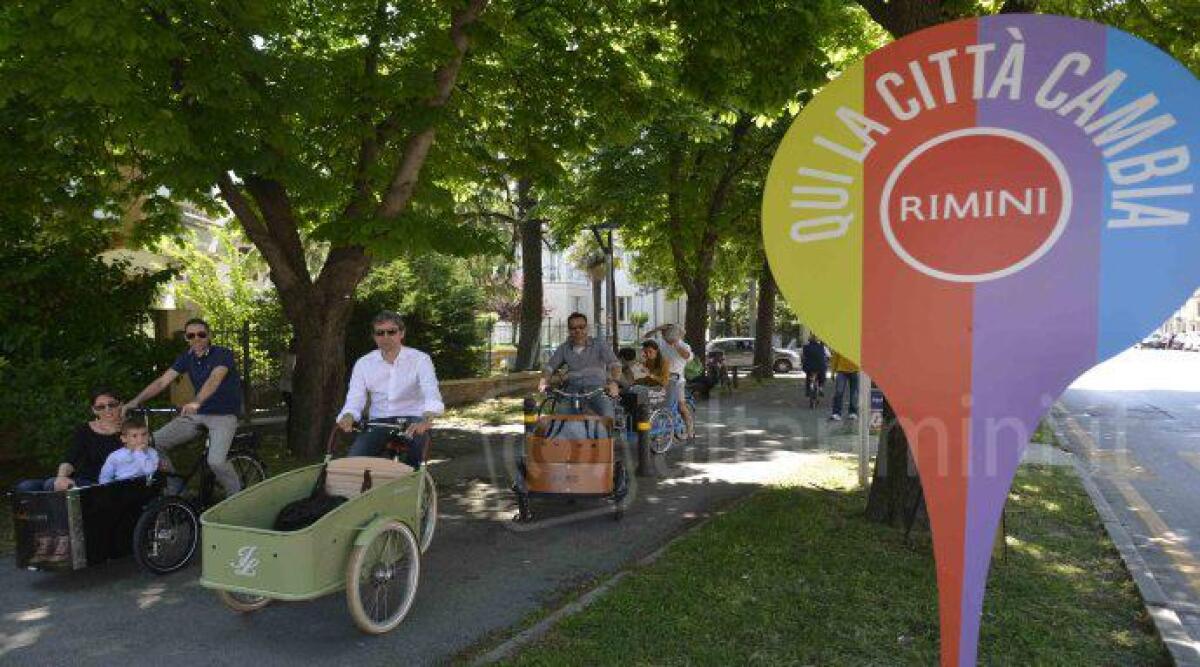Dal Nord Europa a Rimini arrivano le Cargo Bikes, per trasporto di persone, animali e cose - 