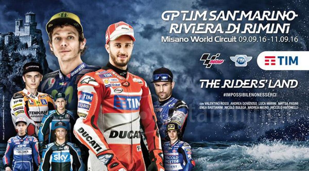 Gran Premio Tim San Marino e Riviera di Rimini, ad Assen la presentazione ufficiale del poster - 