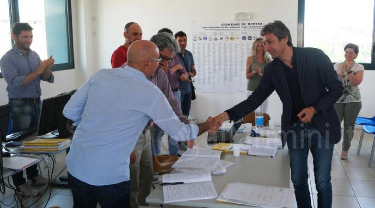 8 giugno 2016, Andrea Gnassi torna ufficialmente in carica come sindaco di Rimini - 