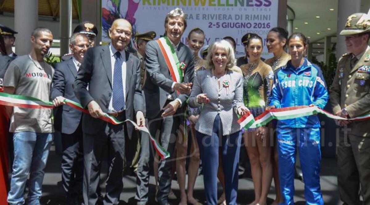 VIDEO: fiera gremita per apertura Rimini Wellness, ospite Marco Melandri. L'INTERVISTA -