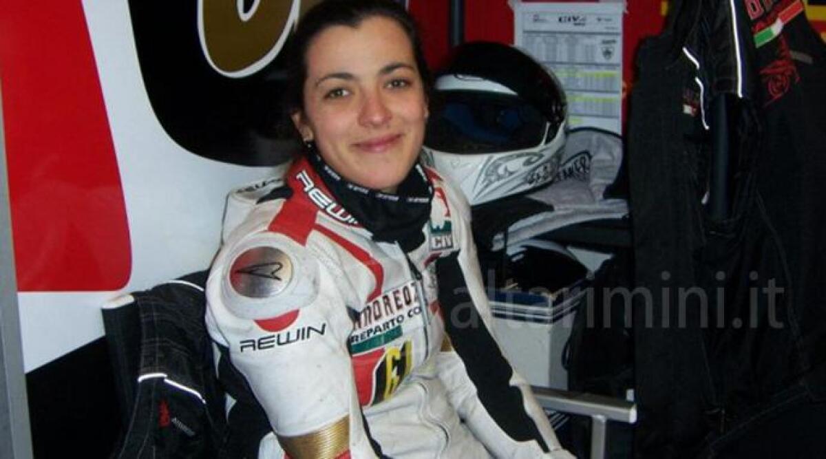 Pilota rimase paralizzata, ora dice no a archiviazione. Alessia Polita ebbe incidente a Misano - 