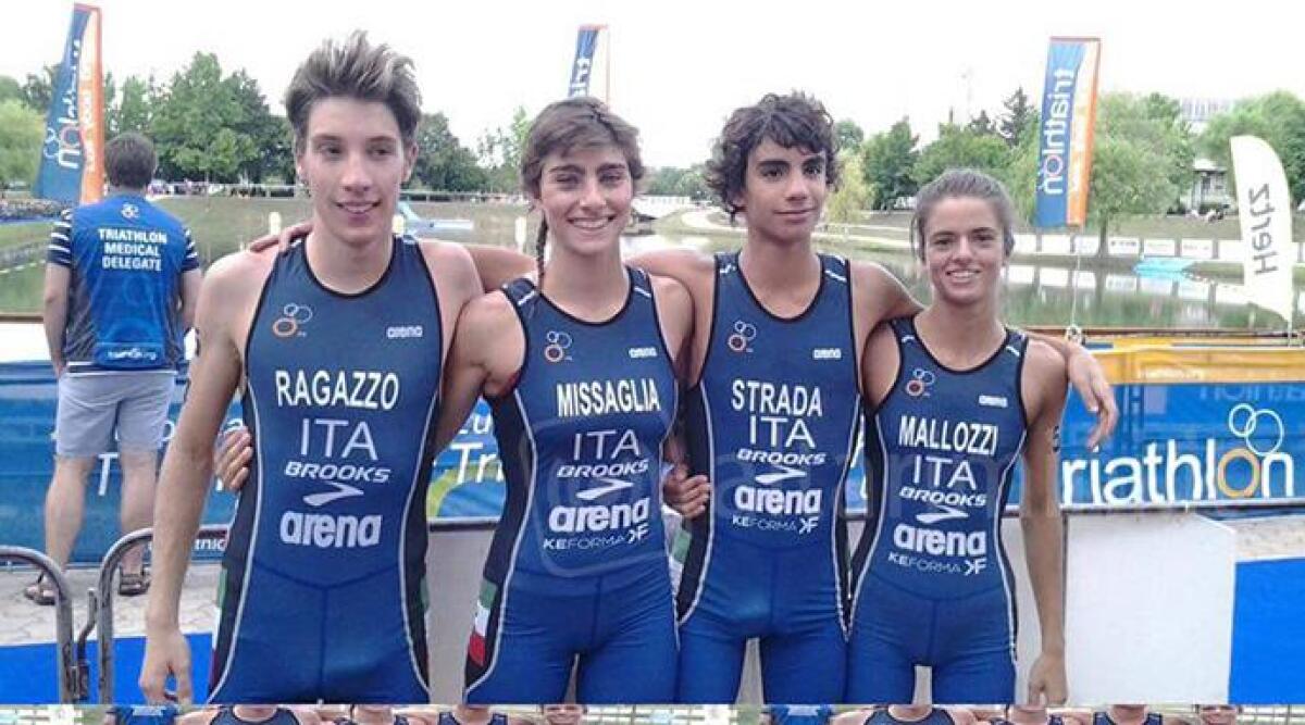 Traithlon: riminese Nicol&ograve; Strada, il primo Europeo &egrave; da urlo! 12&deg; individuale e bronzo staffetta - 