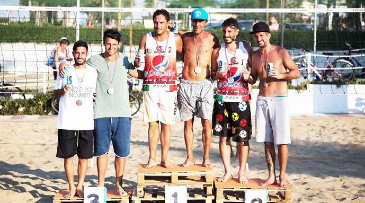 Foot volley: a Rimini trionfa la coppia Mordenti-Migani, Nardone &egrave; il nuovo campione d'Italia - 