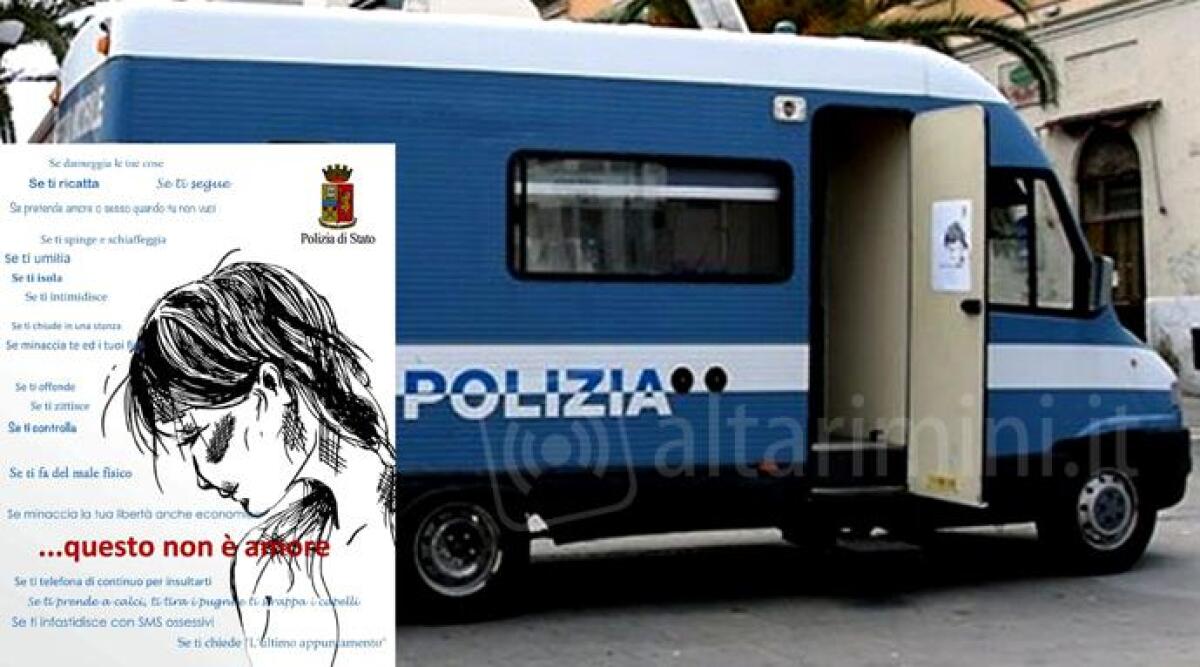 Campagna Polizia contro femminicidio, anche tante turiste russe e francesi all'iniziativa - 
