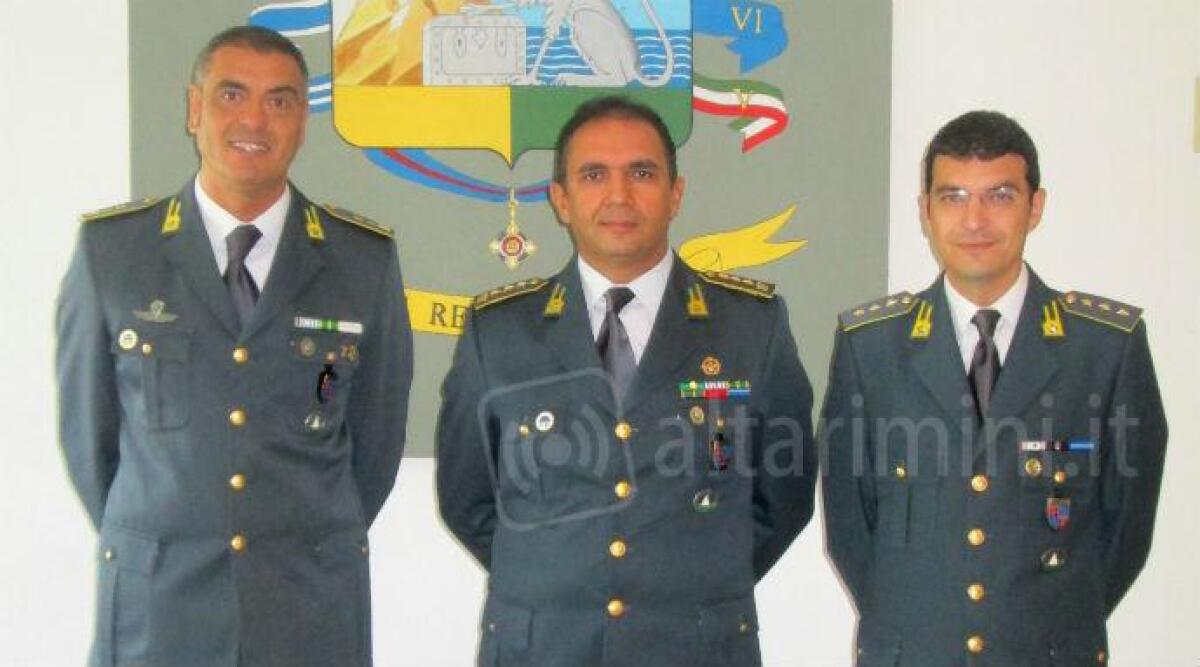 Nuovo comandante per la Guardia di Finanza di Rimini, il Tenente Colonnello Luciano Tripodero - 