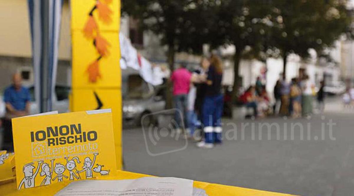 Emergenza sisma e cosa fare in caso di terremoto: anche Rimini aderisce a 'Io non rischio' - 