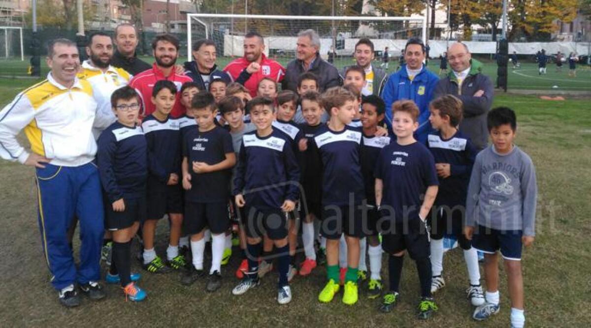 Rimini Calcio, la Roma premia il presidente Santarini. Venerd&igrave; visita alla Promosport - 