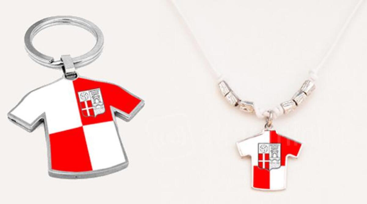 Portachiavi, braccialetti e ciondoli con i colori del Rimini Calcio, novit&agrave; per i tifosi - 