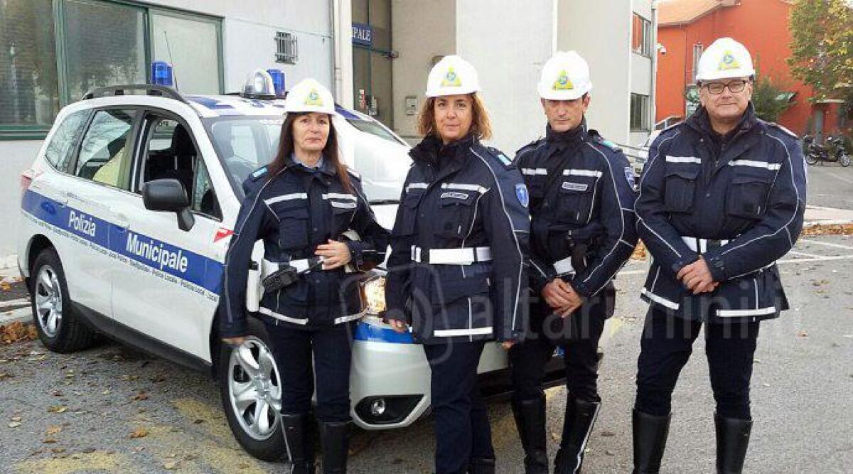 Partiti per le zone terremotate i volontari della Polizia Municipale di Rimini: destinazione Montegallo - 